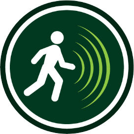 Person moving icon