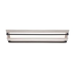 Northbrook 48-in LED White Flat Panel Ceiling Light with White/Indigo Frame, FP1265-PWM-48LFC