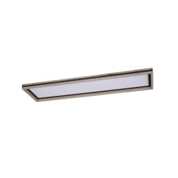 Baltic 48-in LED Bronze Flat Panel Ceiling Light with Cherry Frame, FP1266-LCB-48LFC