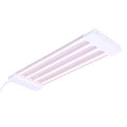 2-ft. 4-Light LED Red Spectrum Grow Light with Auto-Timer, GL1325-WHT-24LF1
