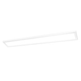 4-Ft x 5-in White 1800-Lumen Integrated LED Edge-Lit Flat Panel - 5 Selectable Color Temperatures, FP1247-WHG-48L5C-G