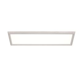 Middleton 48-in White LED Flat Panel Ceiling Light with Providence White Frame