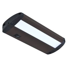 Designer Series 9-in LED Plug-in Under Cabinet Light - Matte Bronze, UC1051-BR2-09LF0