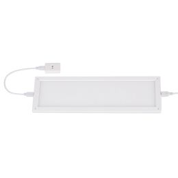 12-in Flat Panel LED Plug-in Under Cabinet Light - White, UC1142-WHG-12LF1