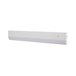 24-in Slim Series LED Direct Wire Under Cabinet Light - Gloss White, UC1143-WH1-24LF0